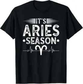 Aries Season Horoscope Astrology Zodiac Sign T-Shirt