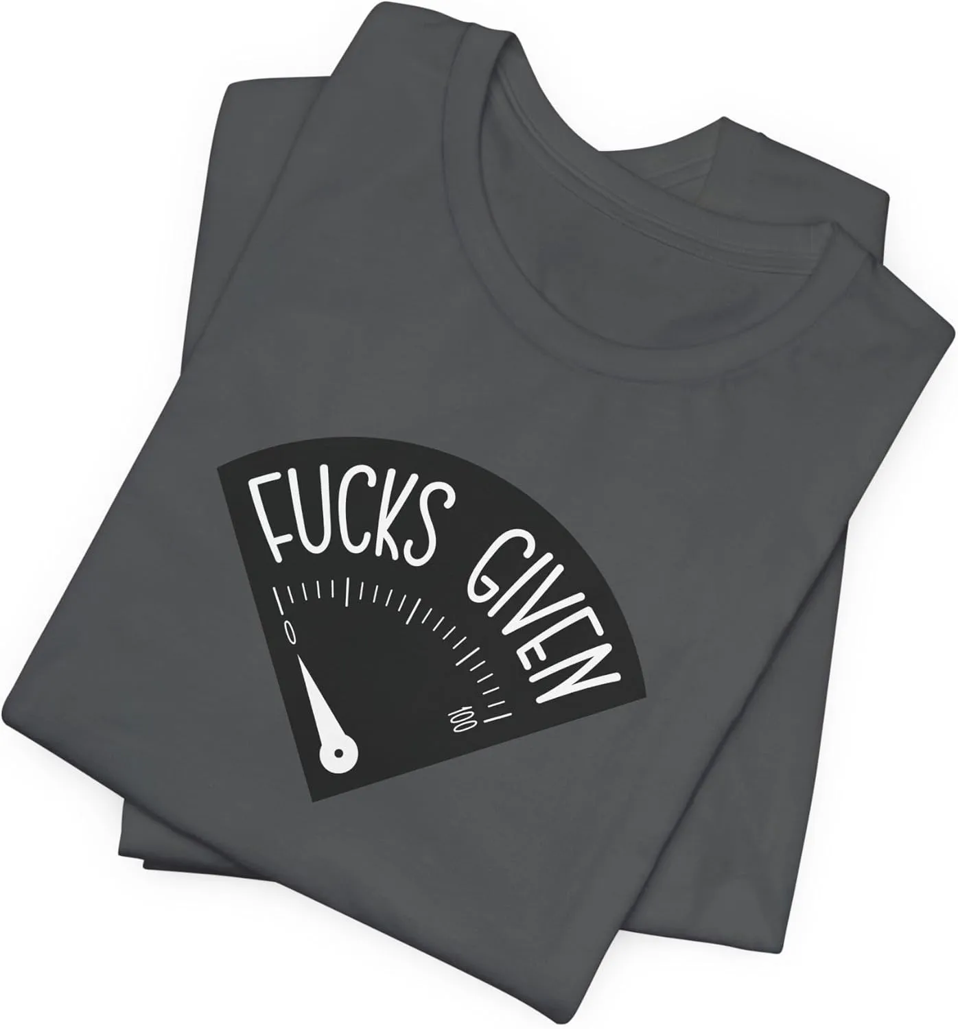 F*CKS Given Gauge Sarcastic Graphic T-Shirt  Humor for Adults