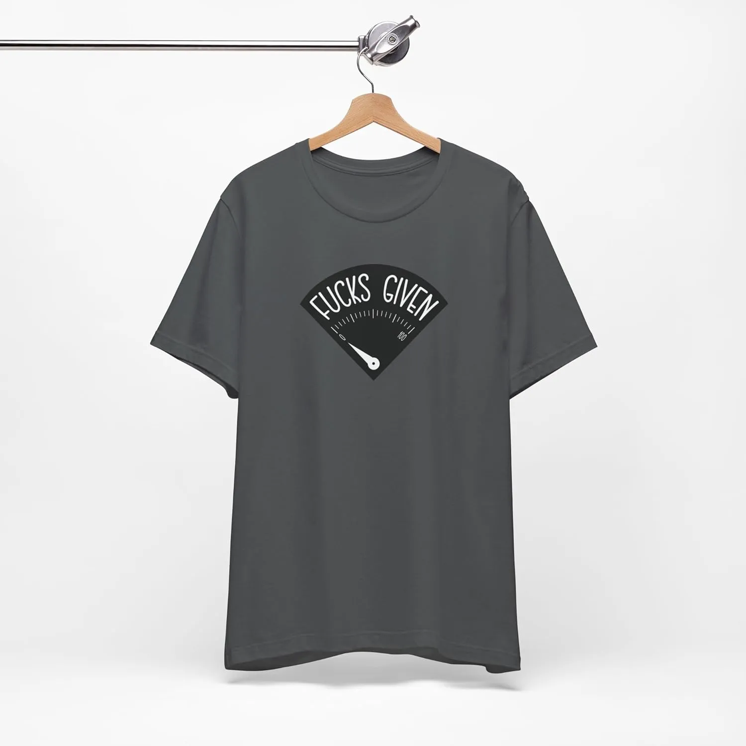 F*CKS Given Gauge Sarcastic Graphic T-Shirt  Humor for Adults