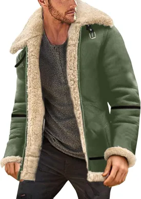 LCMTWX Winter Coats for Men Jacket Coat Leisure Plus Size Hat Zip Pocket Cotton-Padded Warm Soft Hooded Jacket Coat Men's