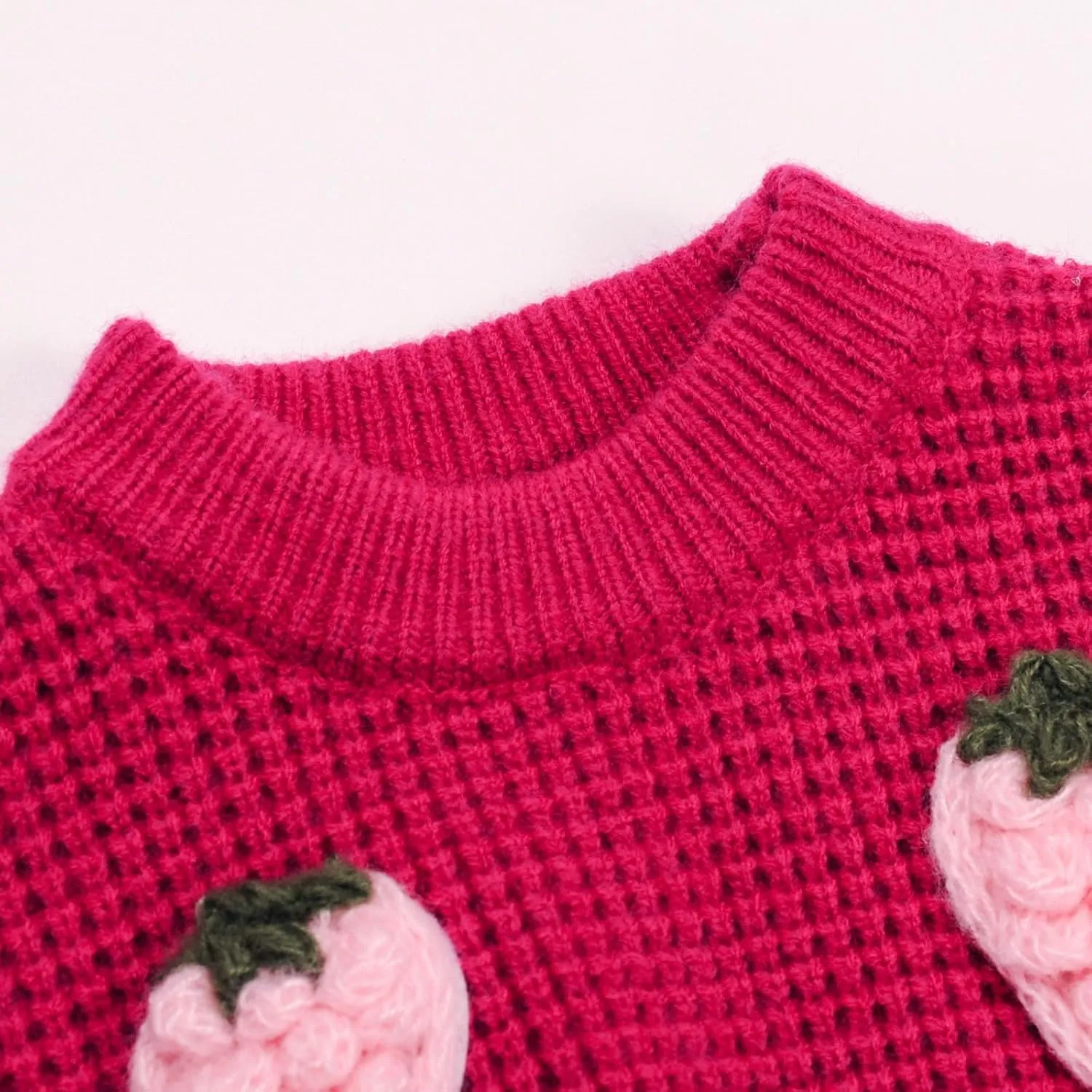 Mumetaz Toddler Baby Girl Sweaters Long Sleeve Crewneck Warm Pullover Knit Sweater Fall Winter Baby Girl Clothes