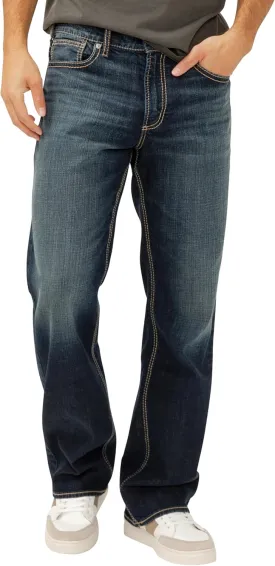 Silver Jeans Co. Men's Zac Relaxed Fit Straight Leg Jeans